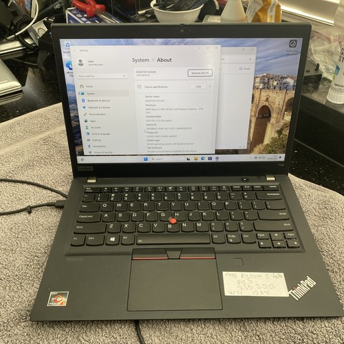 Lenovo thinkpad t14s - amd, ryzen